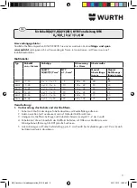 Preview for 3 page of Würth MU 1 Translation Of The Original Operating Instructions