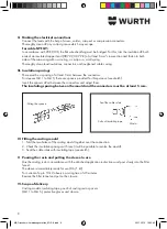 Предварительный просмотр 8 страницы Würth MU 1 Translation Of The Original Operating Instructions