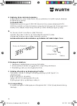 Preview for 26 page of Würth MU 1 Translation Of The Original Operating Instructions