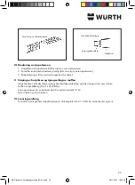 Preview for 29 page of Würth MU 1 Translation Of The Original Operating Instructions