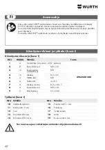 Preview for 42 page of Würth ORSY 0963 99 801 Installation Instructions Manual