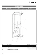 Preview for 142 page of Würth ORSY Flex 350 Operating Instructions Manual