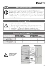 Предварительный просмотр 23 страницы Würth ORSY-Mobil 4 Installation Instructions Manual