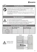 Предварительный просмотр 55 страницы Würth ORSY-Mobil 4 Installation Instructions Manual