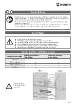 Предварительный просмотр 103 страницы Würth ORSY-Mobil 4 Installation Instructions Manual