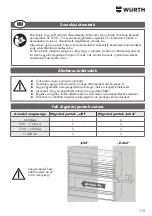 Предварительный просмотр 119 страницы Würth ORSY-Mobil 4 Installation Instructions Manual