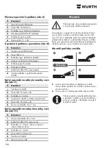 Предварительный просмотр 128 страницы Würth ORSY-Mobil 4 Installation Instructions Manual