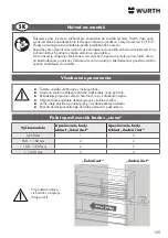 Preview for 135 page of Würth ORSY-Mobil 4 Installation Instructions Manual