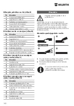 Предварительный просмотр 152 страницы Würth ORSY-Mobil 4 Installation Instructions Manual