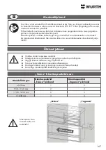 Предварительный просмотр 167 страницы Würth ORSY-Mobil 4 Installation Instructions Manual