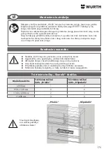 Предварительный просмотр 175 страницы Würth ORSY-Mobil 4 Installation Instructions Manual