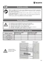 Предварительный просмотр 183 страницы Würth ORSY-Mobil 4 Installation Instructions Manual