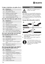 Предварительный просмотр 184 страницы Würth ORSY-Mobil 4 Installation Instructions Manual