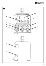 Предварительный просмотр 3 страницы Würth PINPULLER SPOT Original Operating Instructions