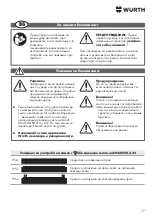 Preview for 77 page of Würth POWERDISK Operating Instructions Manual