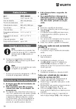 Предварительный просмотр 32 страницы Würth RL1-18 Translation Of The Original Operating Instructions