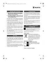 Preview for 179 page of Würth SBS 12-A Translation Of The Original Operating Instructions