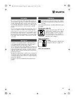 Preview for 142 page of Würth SBS 18-A Translation Of The Original Operating Instructions