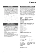 Preview for 52 page of Würth SEG 10-2 Original Operating Instructions