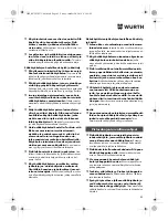 Preview for 85 page of Würth STP 10-A Translation Of The Original Operating Instructions