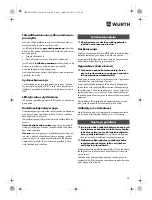 Preview for 90 page of Würth STP 10-A Translation Of The Original Operating Instructions