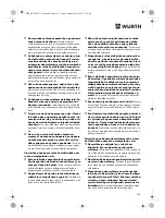 Предварительный просмотр 143 страницы Würth STP 10-A Translation Of The Original Operating Instructions