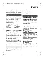 Preview for 146 page of Würth STP 10-A Translation Of The Original Operating Instructions