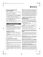 Preview for 148 page of Würth STP 10-A Translation Of The Original Operating Instructions