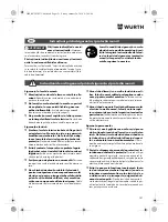 Preview for 151 page of Würth STP 10-A Translation Of The Original Operating Instructions