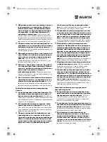 Preview for 169 page of Würth STP 10-A Translation Of The Original Operating Instructions