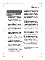 Preview for 38 page of Würth TG 12-A Translation Of The Original Operating Instructions