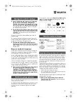 Preview for 43 page of Würth TG 12-A Translation Of The Original Operating Instructions