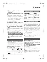 Preview for 65 page of Würth TG 12-A Translation Of The Original Operating Instructions