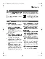 Preview for 79 page of Würth TG 12-A Translation Of The Original Operating Instructions