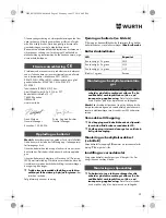 Preview for 93 page of Würth TG 12-A Translation Of The Original Operating Instructions