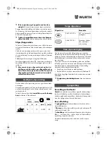 Preview for 94 page of Würth TG 12-A Translation Of The Original Operating Instructions