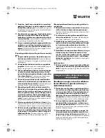 Preview for 220 page of Würth TG 12-A Translation Of The Original Operating Instructions