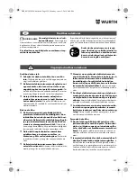 Preview for 229 page of Würth TG 12-A Translation Of The Original Operating Instructions