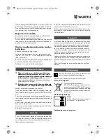 Preview for 268 page of Würth TG 12-A Translation Of The Original Operating Instructions