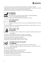 Preview for 4 page of Würth TIG 200 pulse Manual