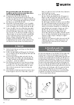 Preview for 4 page of Würth Turbojet 5964 098 490 Original Operation Instructions