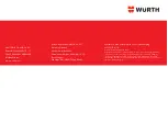 Предварительный просмотр 56 страницы Würth WLH 1+1 AC/R Operating Instructions Manual