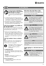 Предварительный просмотр 53 страницы Würth WTS 1800 Translation Of The Original Operating Instructions