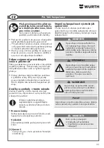 Предварительный просмотр 95 страницы Würth WTS 1800 Translation Of The Original Operating Instructions