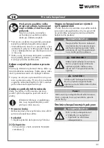 Предварительный просмотр 101 страницы Würth WTS 1800 Translation Of The Original Operating Instructions