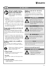 Предварительный просмотр 113 страницы Würth WTS 1800 Translation Of The Original Operating Instructions