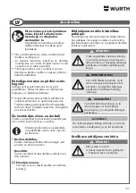 Предварительный просмотр 137 страницы Würth WTS 1800 Translation Of The Original Operating Instructions