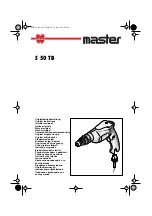 Wurth Master S 50 TB Original Instructions Manual preview