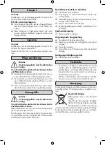 Preview for 9 page of Wurth Master SEG 10 Translation Of The Original Operating Instructions