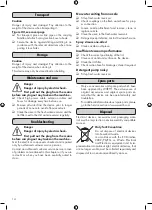 Preview for 14 page of Wurth Master SEG 10 Translation Of The Original Operating Instructions